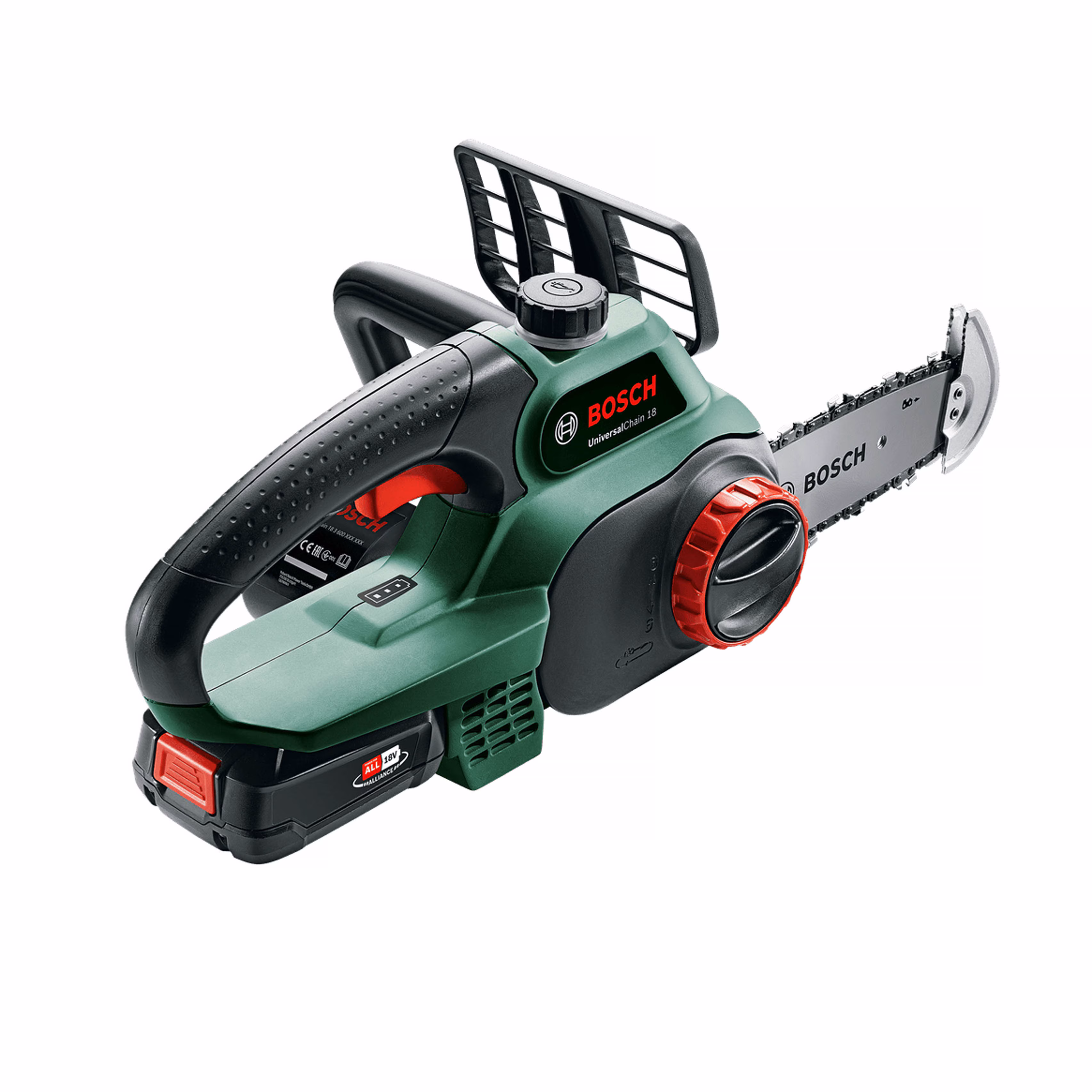 Kjøp Bosch DIY Motorsag, Universal Chain 18, med batteri og lader