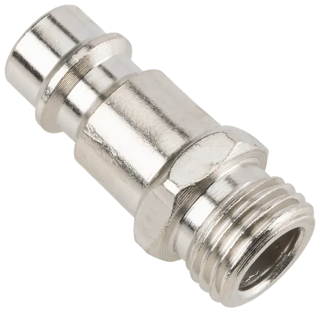 Nippel med utvändig gänga 1/4"