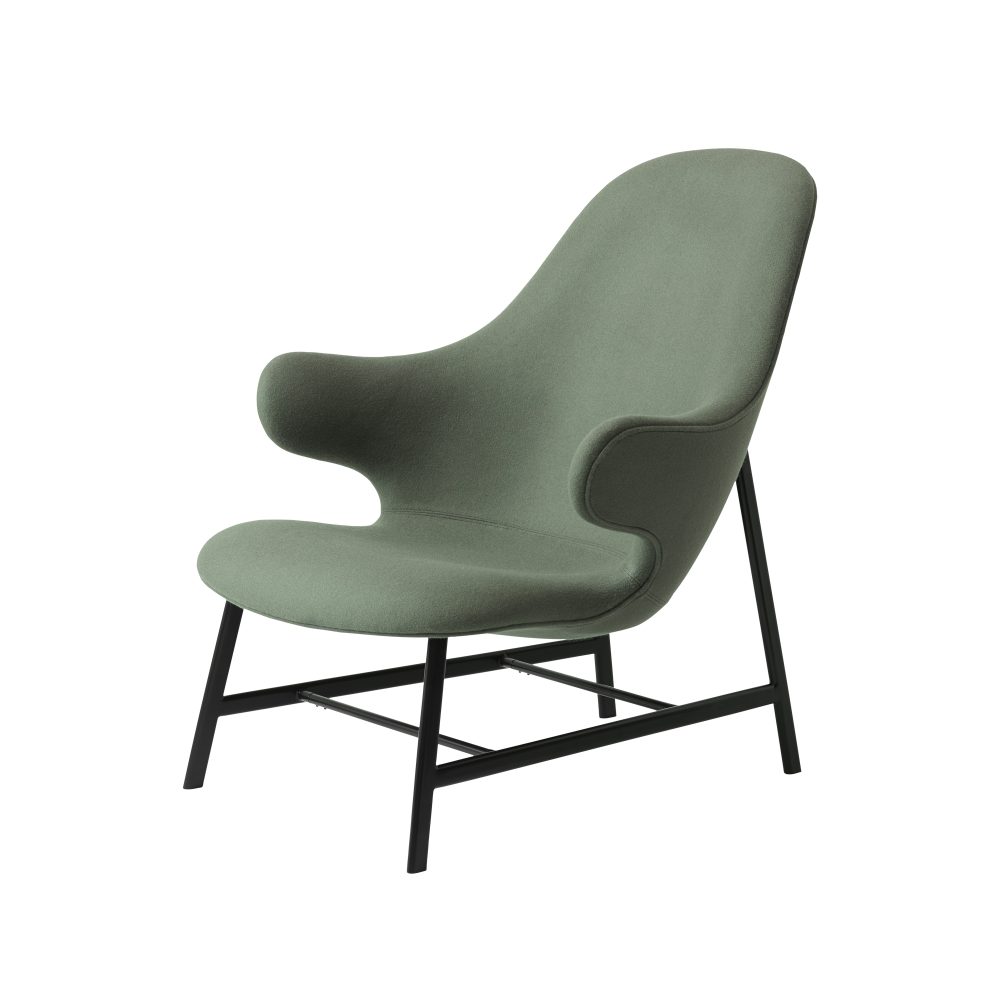 Catch JH13 loungefåtölj, Divina 944 green-svarta ben
