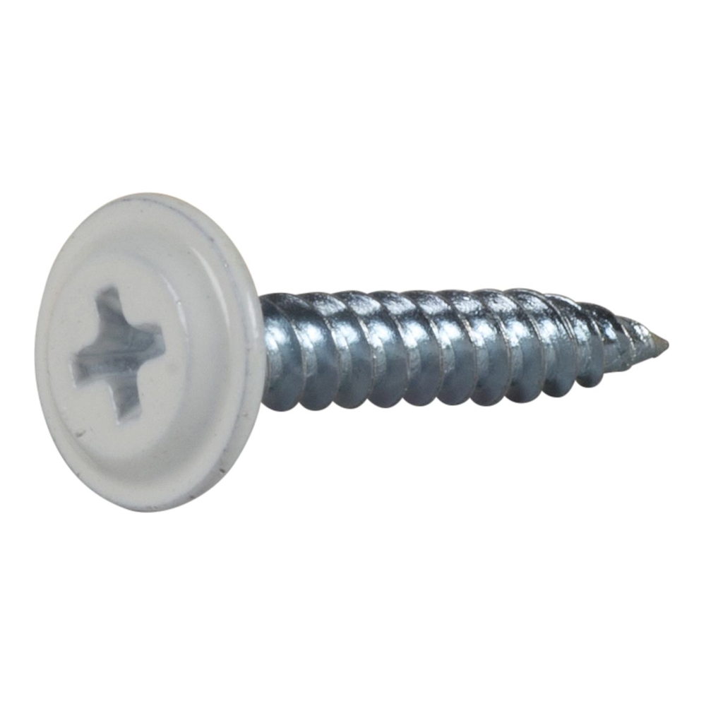 Montageskruv Vass Spets Trä-/Stålregel 4,2x25mm Lackerad Vit 20stx10pak Essve