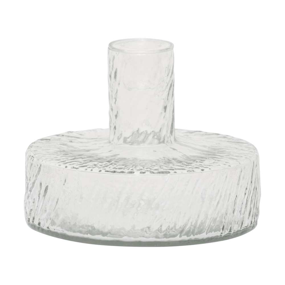 Solvi B ljusstake 12 cm, klar