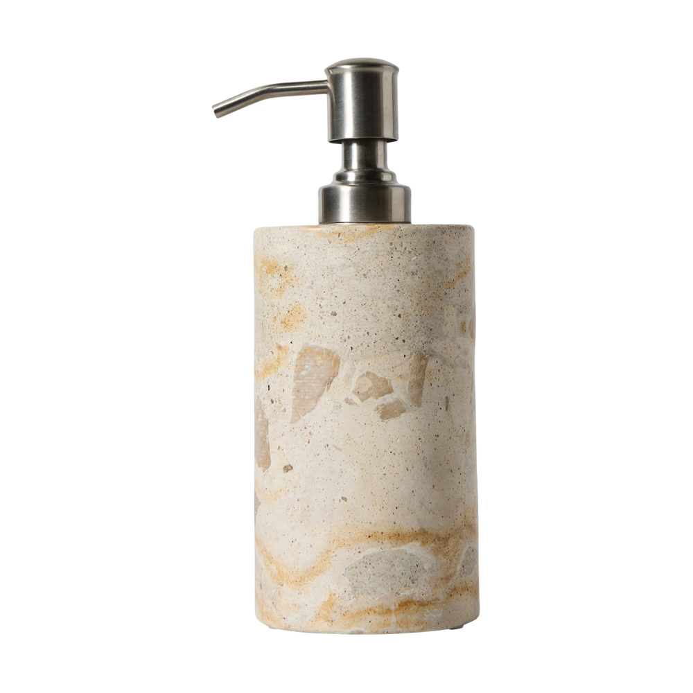 Vita tvålpump, Seashell