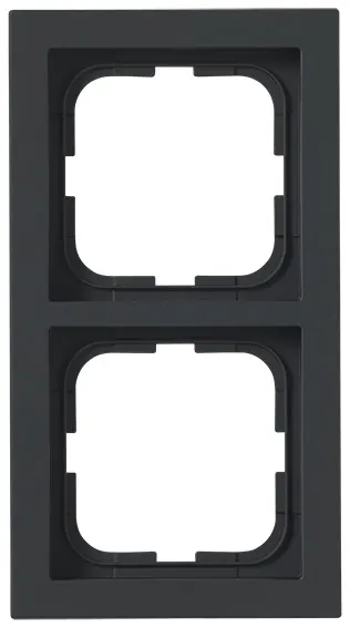 ABB Impressivo 1721F85-885 Täckram matt svart, 85 mm 1-fack - Bild 2