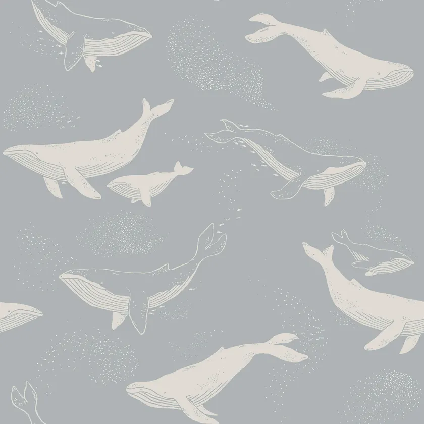 Boråstapeter - Whales Newbie