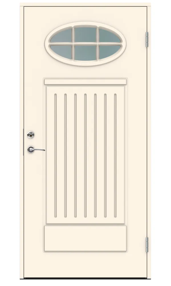 Swedoor Chopin Ytterdörr vit (S 0502-Y) 2080x888 mm