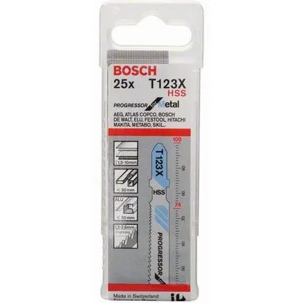 Bosch Progressor for Metal Sticksågsblad 100mm 100-pack - Bild 2