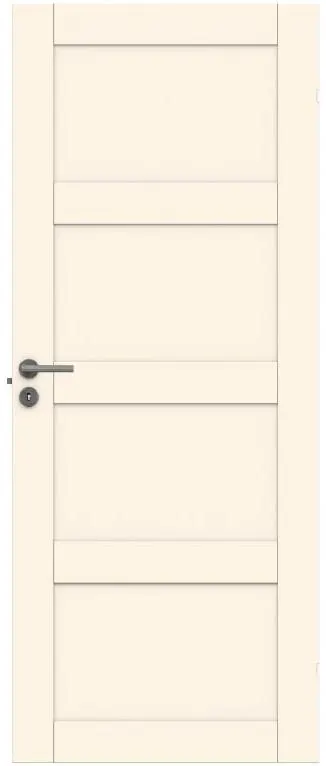 Swedoor Unique 04L Innerdörr svart ek 625x2040 mm