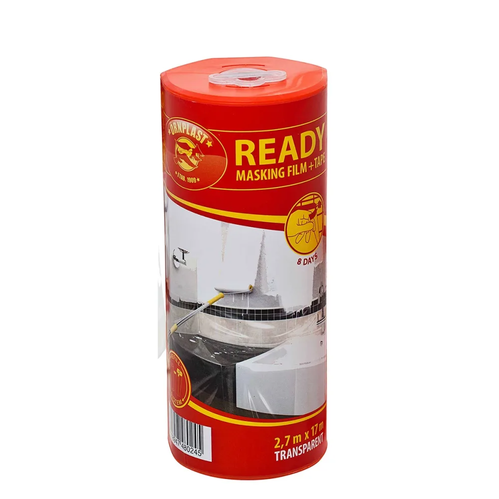 Maskeringsfolie Ready Masking Film + Tape (refill) 1400mmx33m