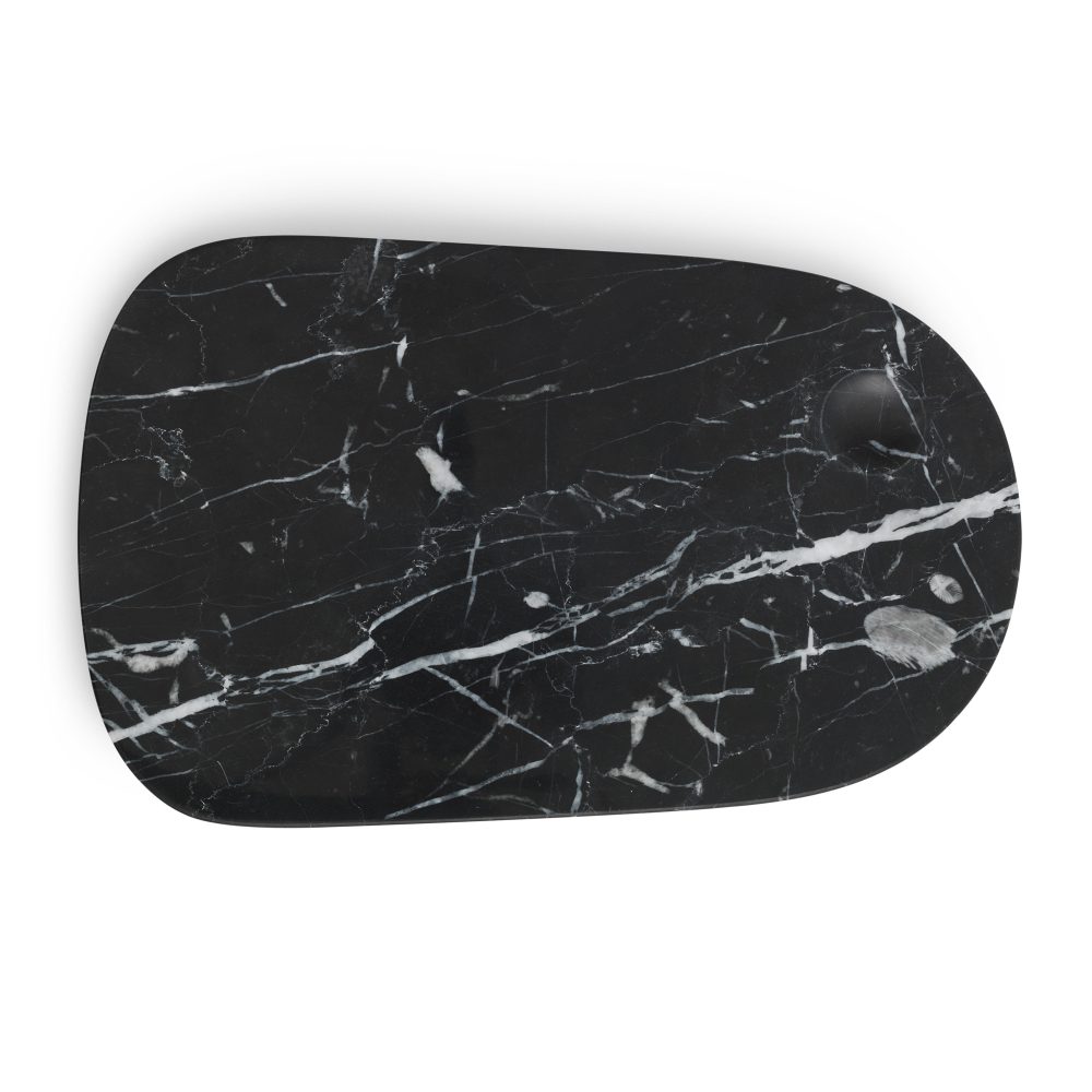 Pebble skärbräda marmor, stor