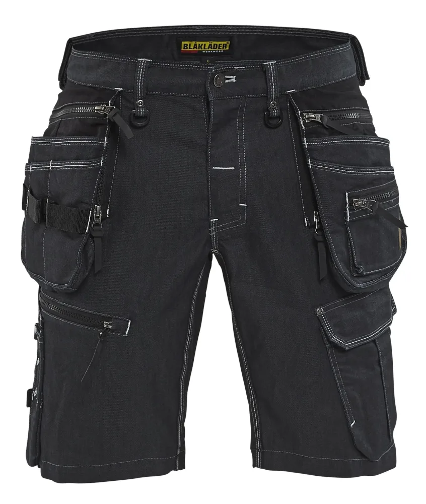 Blåkläder 1992-1141 Arbetsshorts svart, strech C60