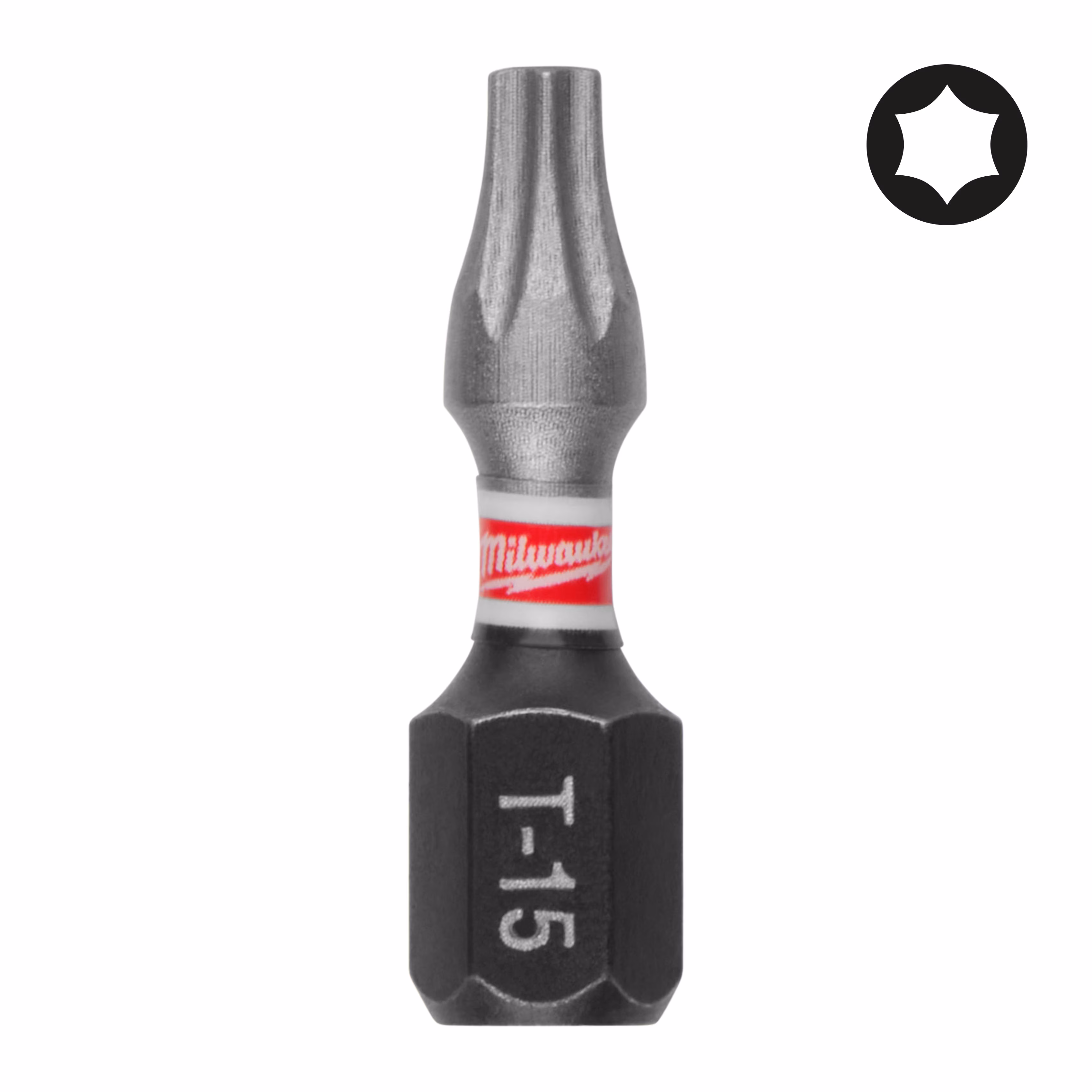 Kjøp Milwaukee Bits Shockwave TX15, 25 mm, 3-pakke