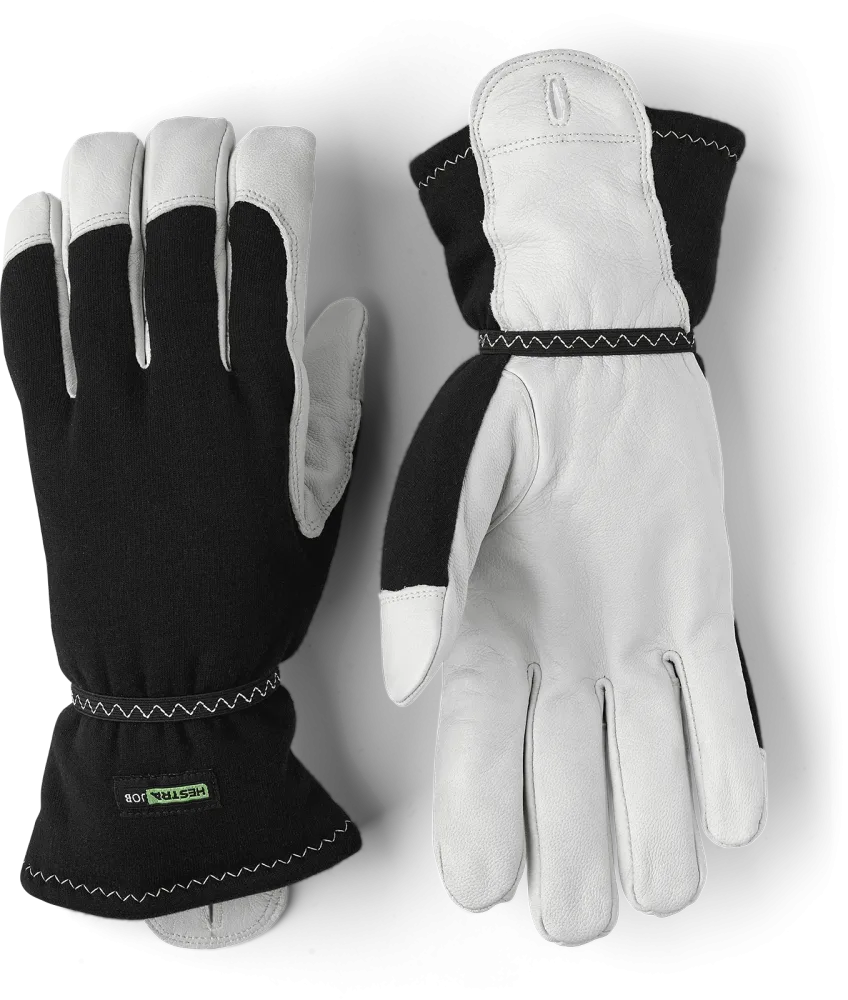 Hestra Pro 74790-9 Arc Light Winter Ljusbågehandske fodrad, svart/vit 9