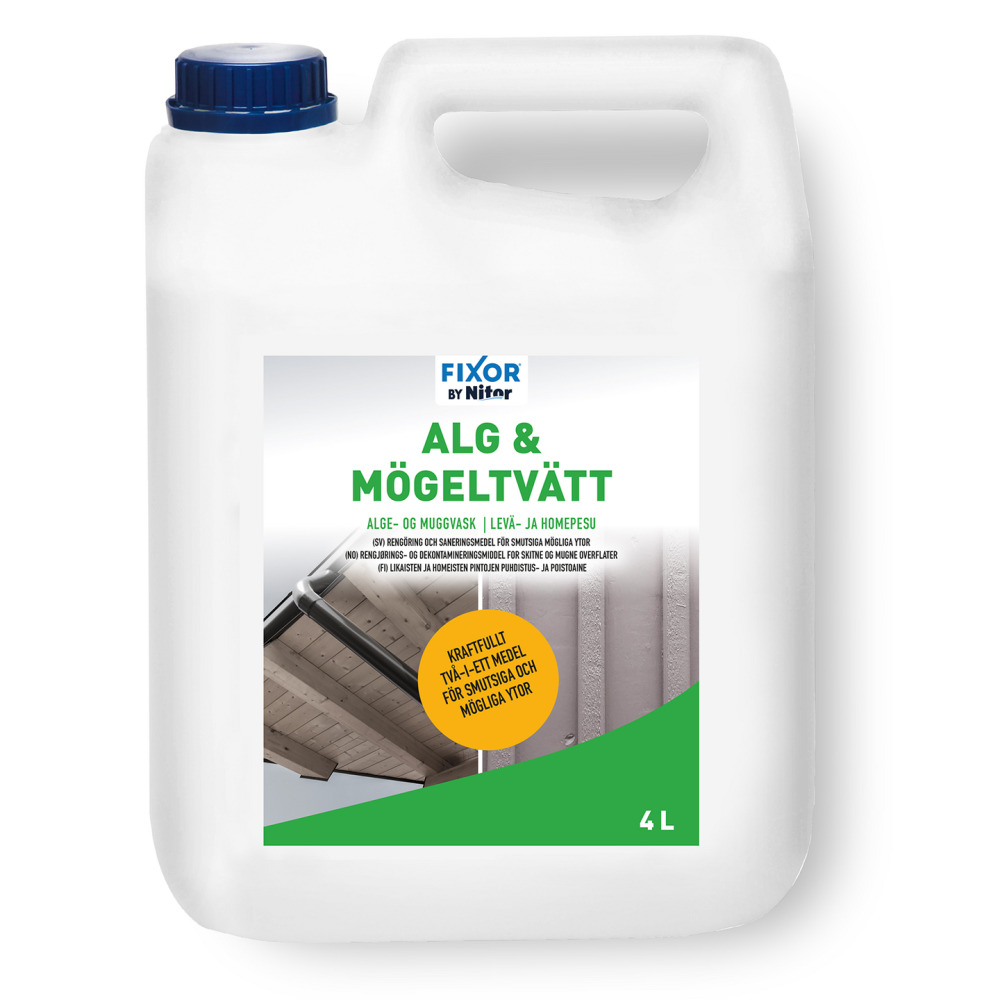 ALG&MÖGELTVÄTT FIXOR 4 L