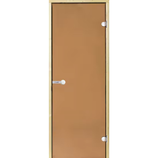 BASTUDÖRR HARVIA 7X19 BRONS FURUKARM