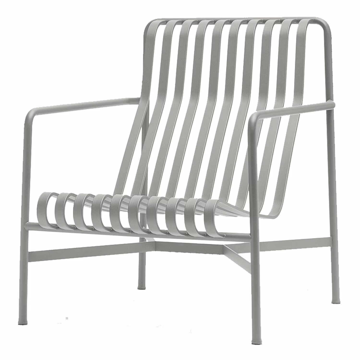 Palissade Loungestol Hög, Sky Grey