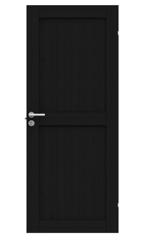 Swedoor Unique 02L Innerdörr svart ek 625x1940 mm - Bild 2