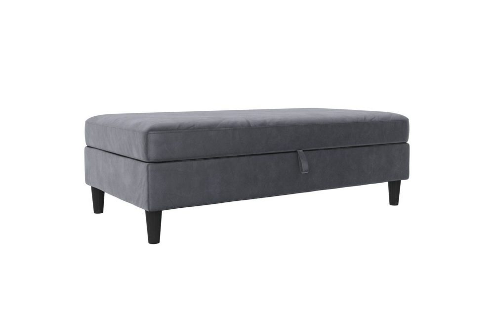 Fotpall/pall Hartford Antracit, Sammet