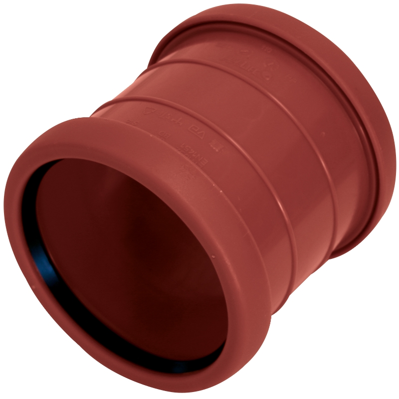 Markskjutmuff 250mm PP Pipelife