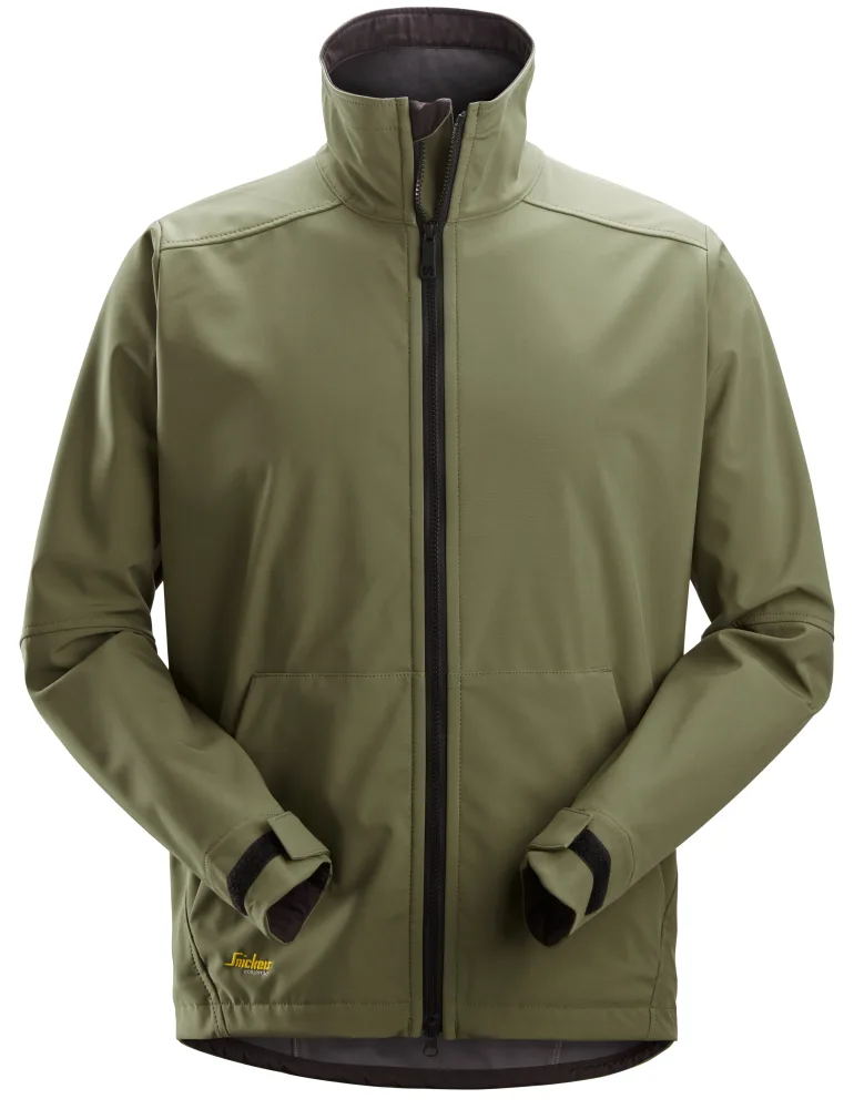 Snickers Workwear 1205 Softshelljacka khakigrön L