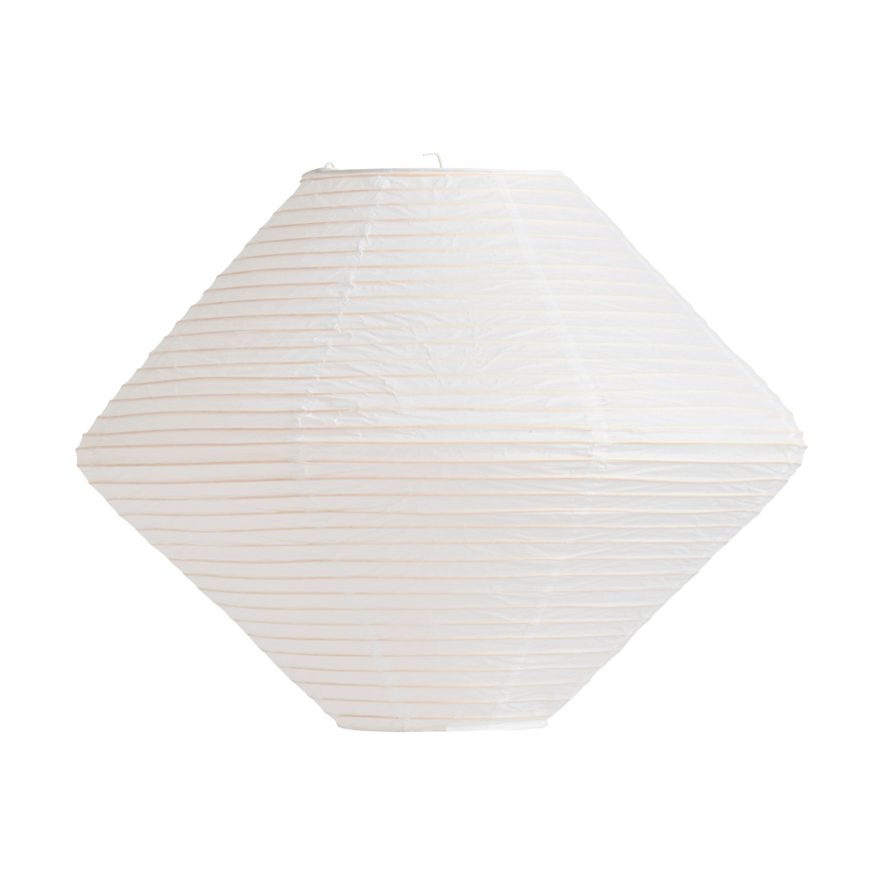 Paper Shade Diamond lampskärm, Classic white, Ø50 cm