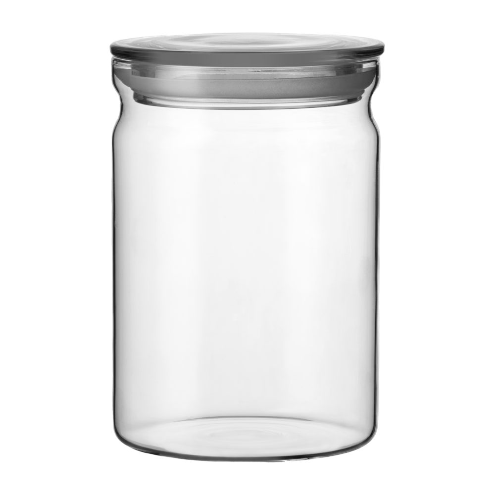 Vipp253 behållare glas 0,9 l, Clear
