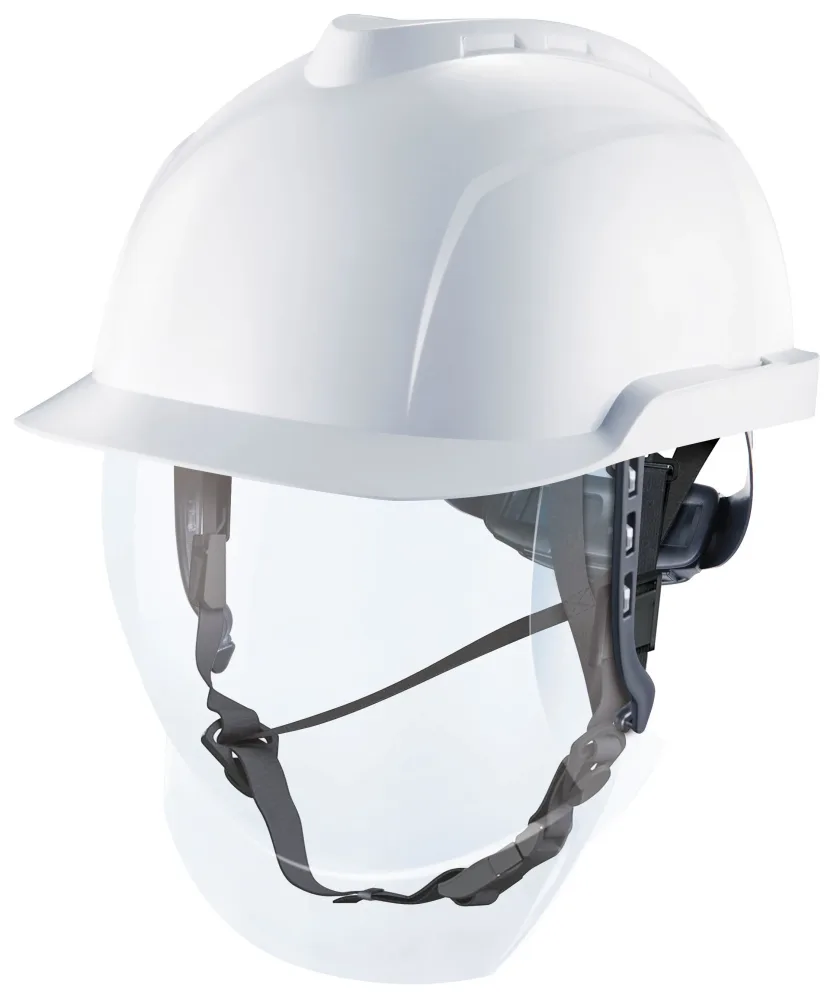 MSA V-Gard 950 Skyddshjälm oventilerad Blå