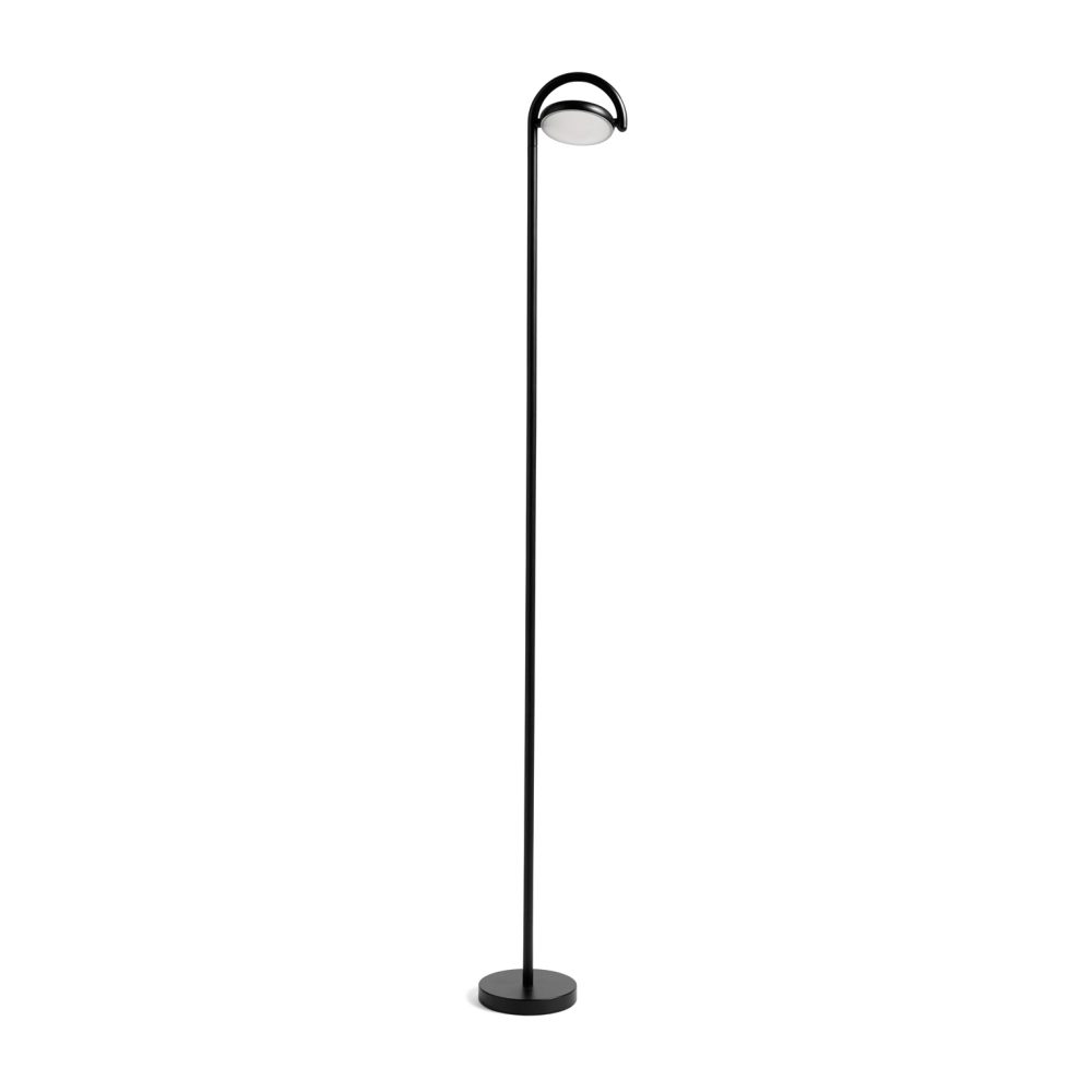 Marselis floor golvlampa, Soft black