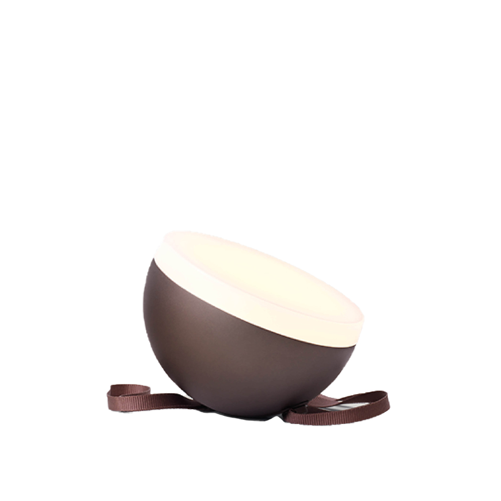 Sphere portable lampa, Dark bronze