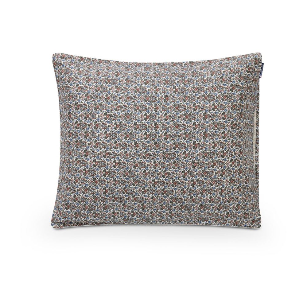 Printed flowers bomull örngott 50x60 cm, Beige Multi