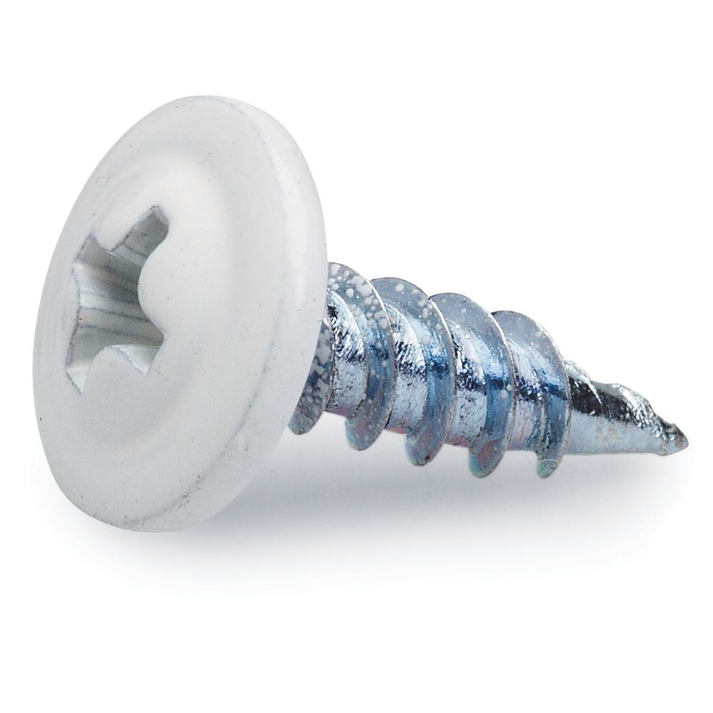 Montageskruv Vit 4,2x25mm 250st, Fast 285259