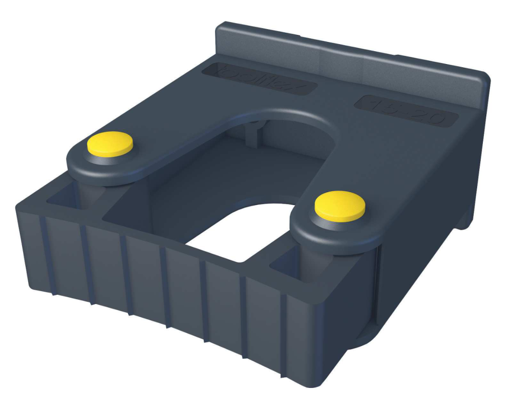 REDSKAPSHÅLLARE TOOLFLEX SVART 15-20MM