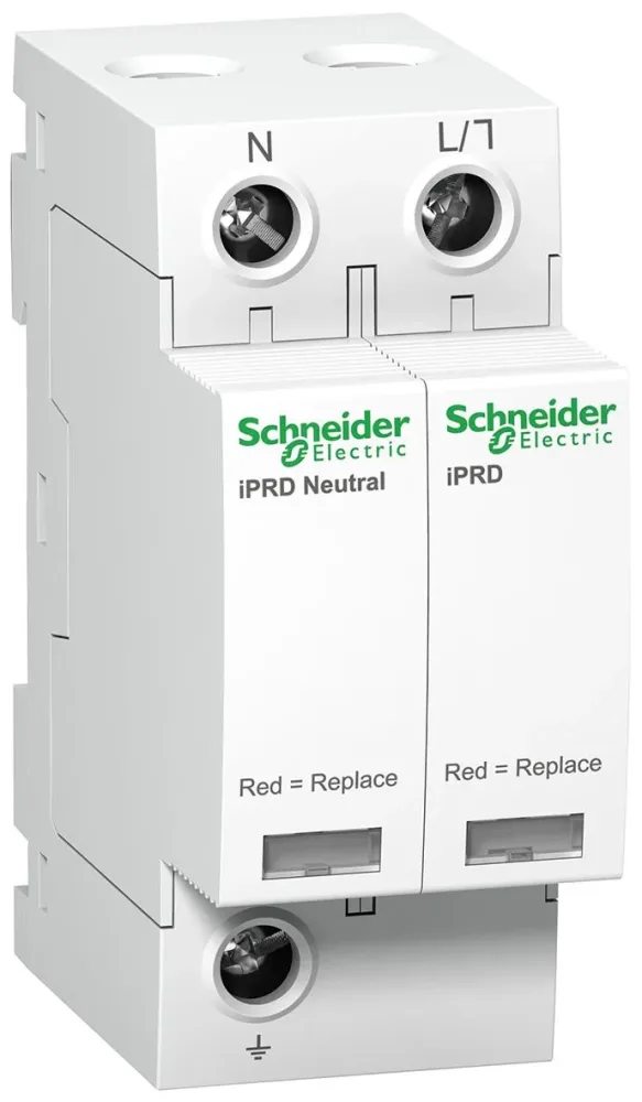Schneider Electric A9L20100 Överspänningsskydd mot indirekta nedslag, iPRD 20/20R 1 ledare, utan kontakt - Bild 2