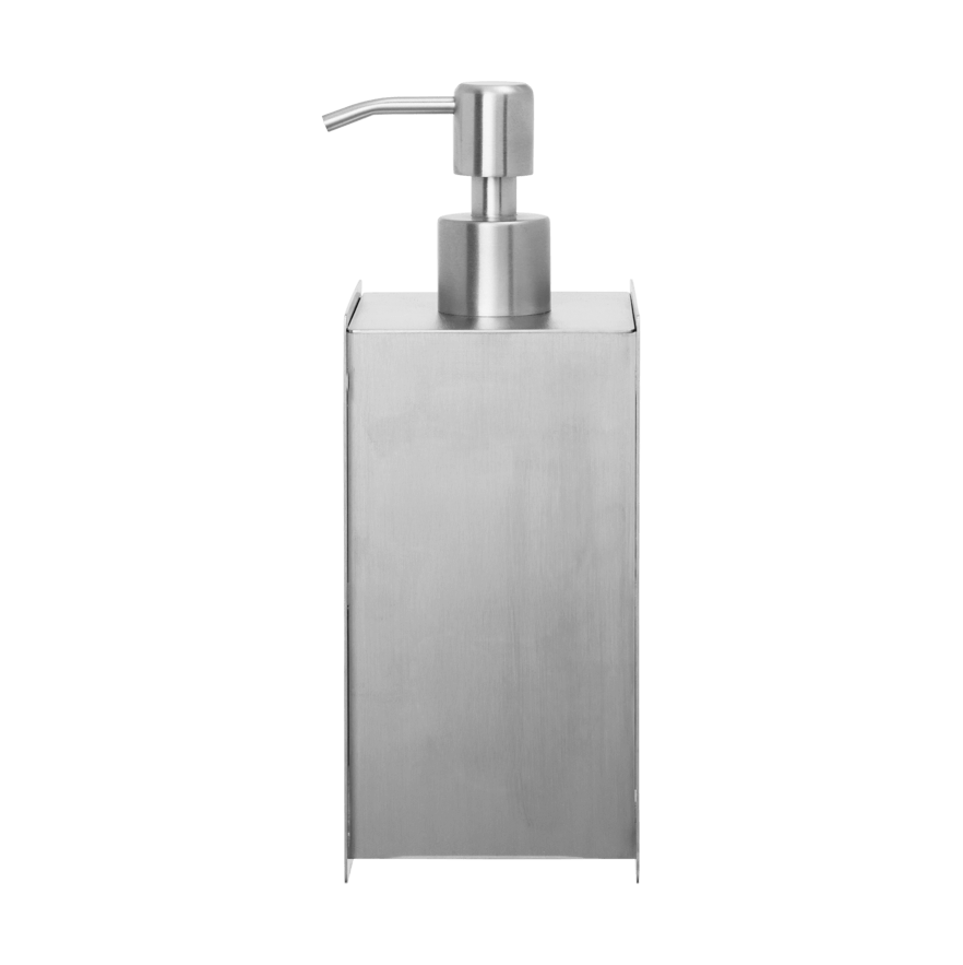 Sama tvålpump, Brushed stainless steel
