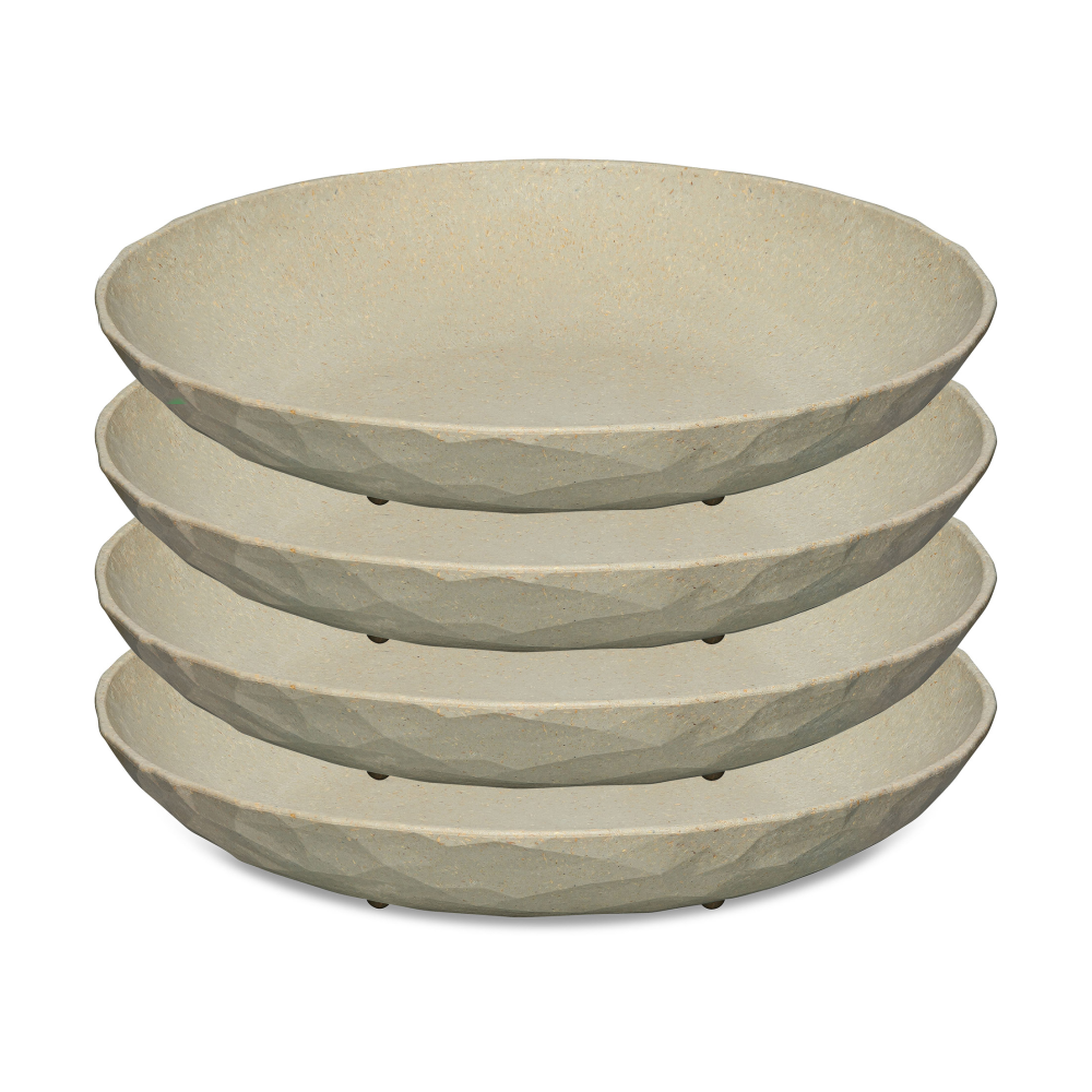 Club djup tallrik Ø22 cm 4-pack, Nature desert sand