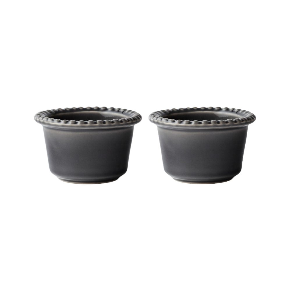 Daria liten skål Ø12 cm 2-pack, Clean grey
