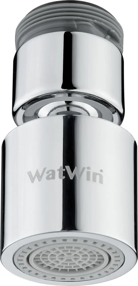 WatWin Select M22+24 Strålsamlare med kulled, M22x1.0 + M24x1.0 mm Svart