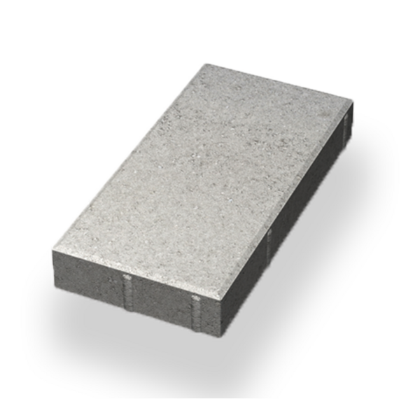 MARKPLATTA BENDERS SLÄT GRÅ 350X175X50, FASAD U