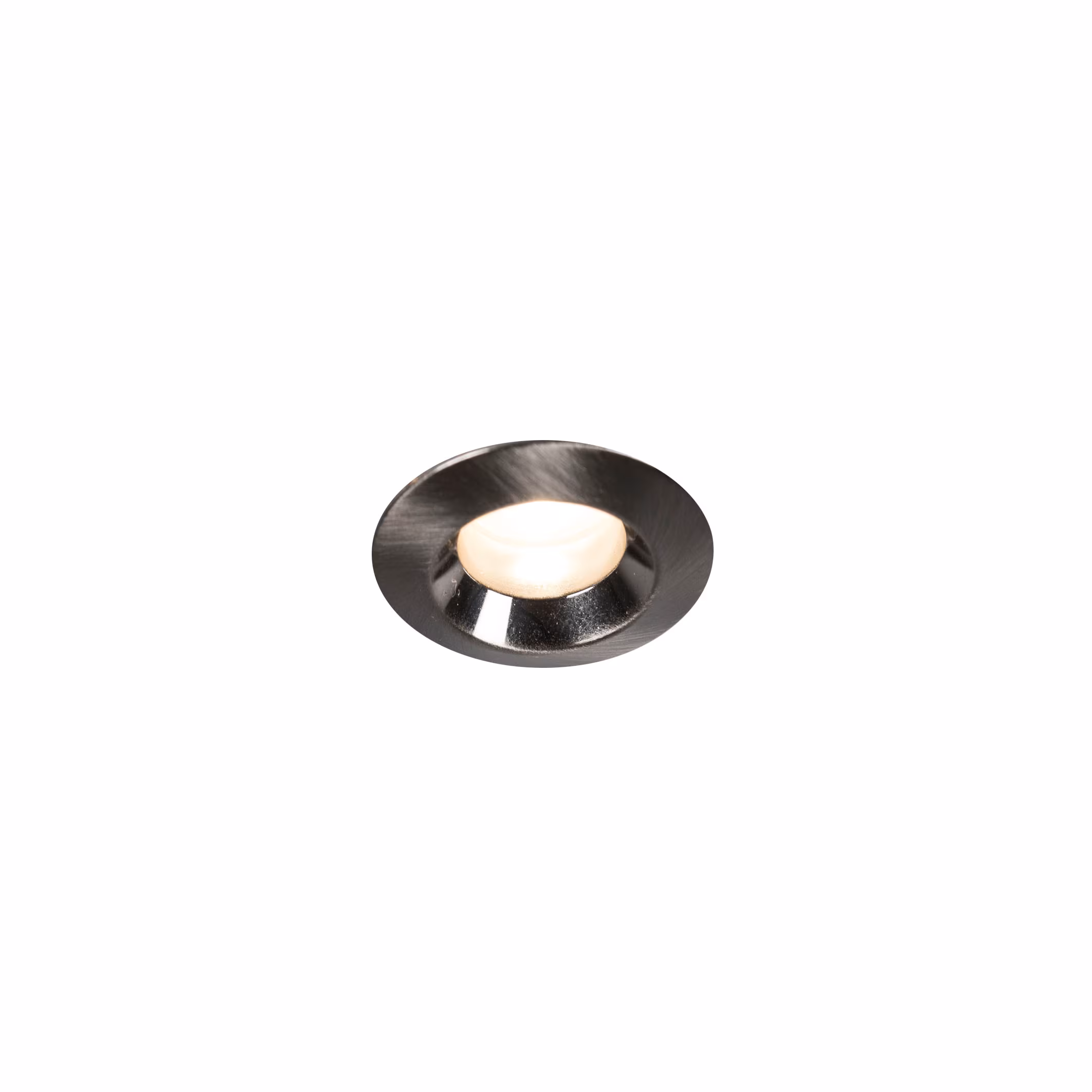 Kjøp Hide a lite Downlight Core Smart 45°, børstet stål, 3000K, 1,2W