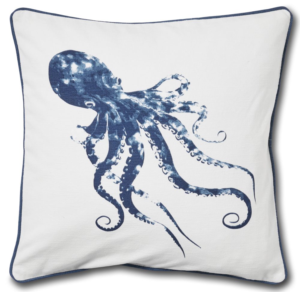 Octopus Kuddfodral, 50x50 cm