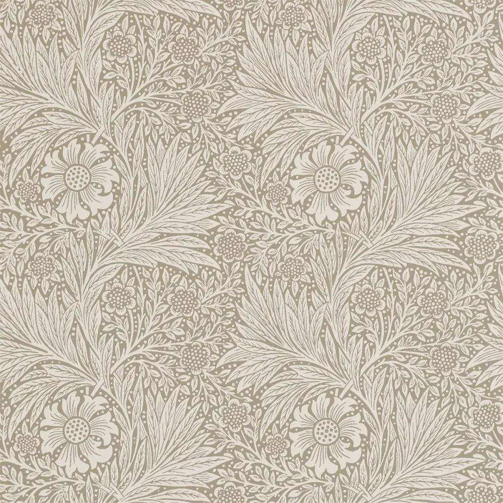 Morris and Friends Marigold Linen Dm6p210371 Beige Tapet | Stuvbutiken - Bild 2
