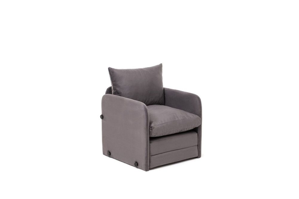 1-sits bäddsoffa Rubby Grå