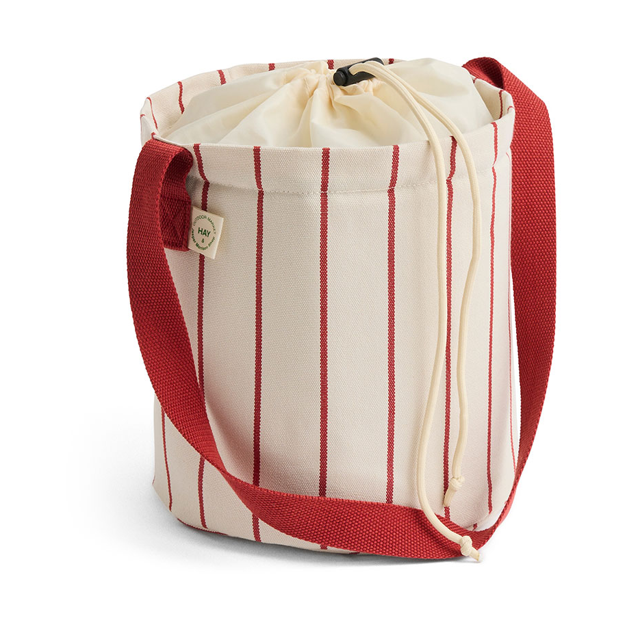 Outdoor Market flaskväska, Beige-red, medium