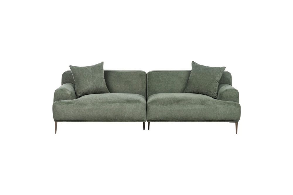 3-sitssoffa Matila Grön, brun