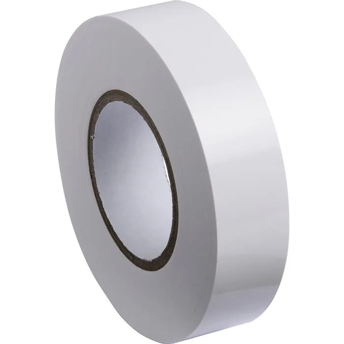 Gelia 050000510 Eltejp 20 m x 19 mm, vit