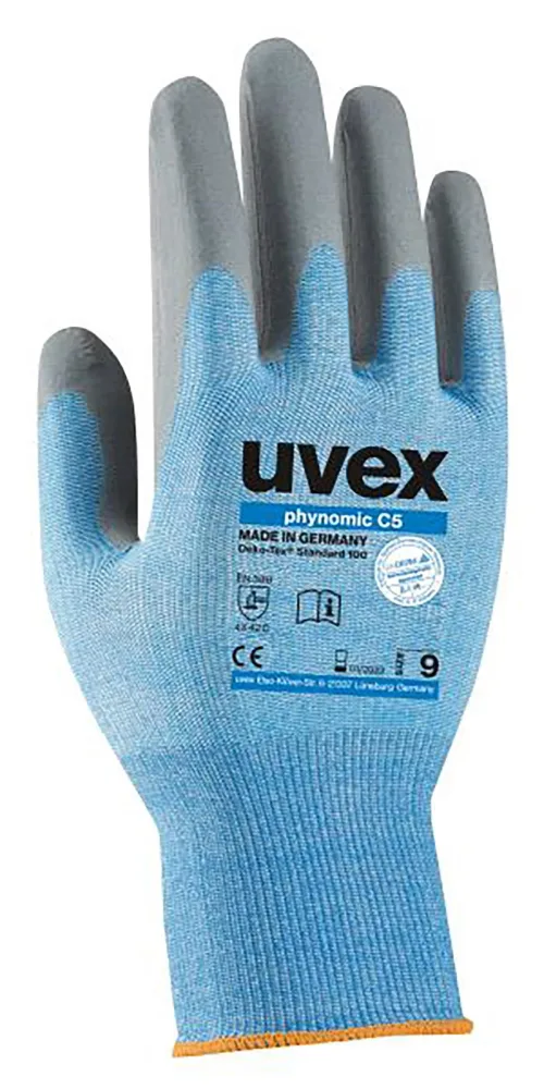 uvex PHYNOMIC C5 Skärskyddshandske ofodrad 7