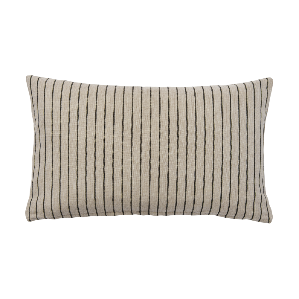 Karen kuddfodral, Light beige-black, 30x50 cm