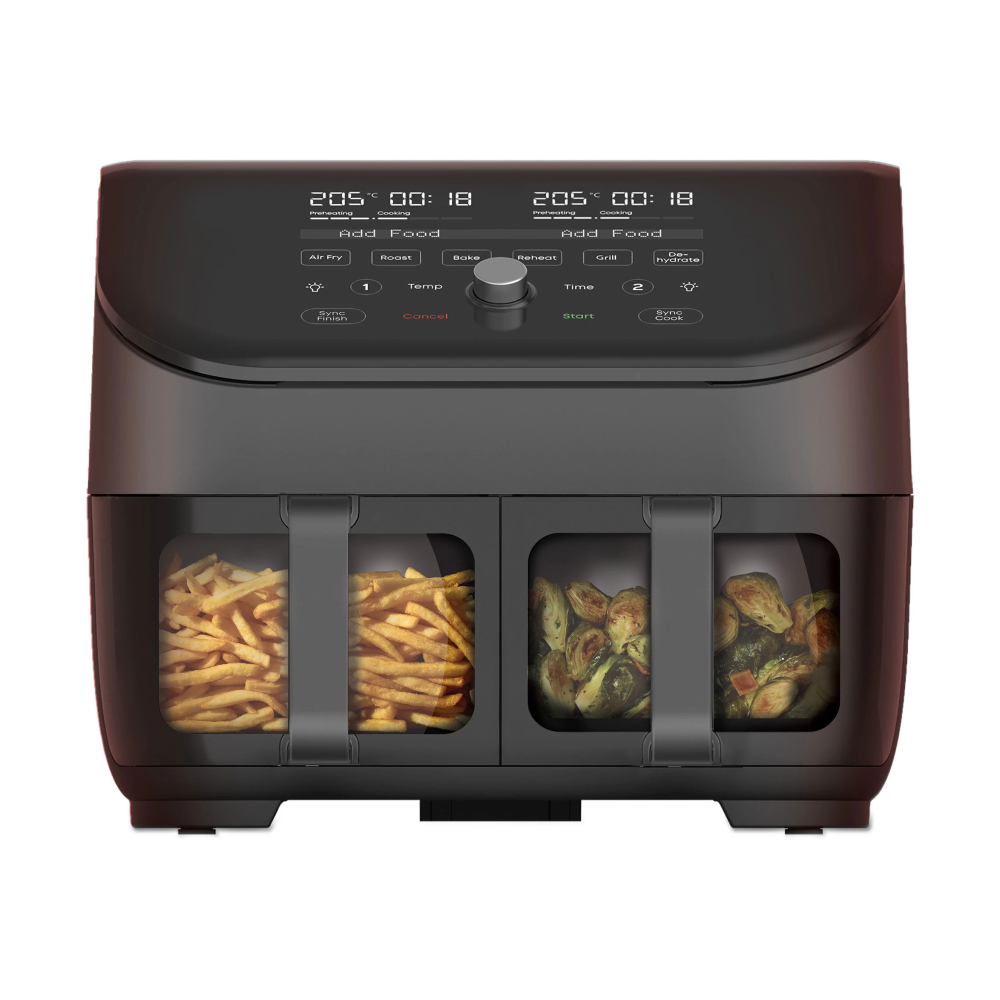 Instant Pot Vortex Plus dual airfryer 7,6 L, Black