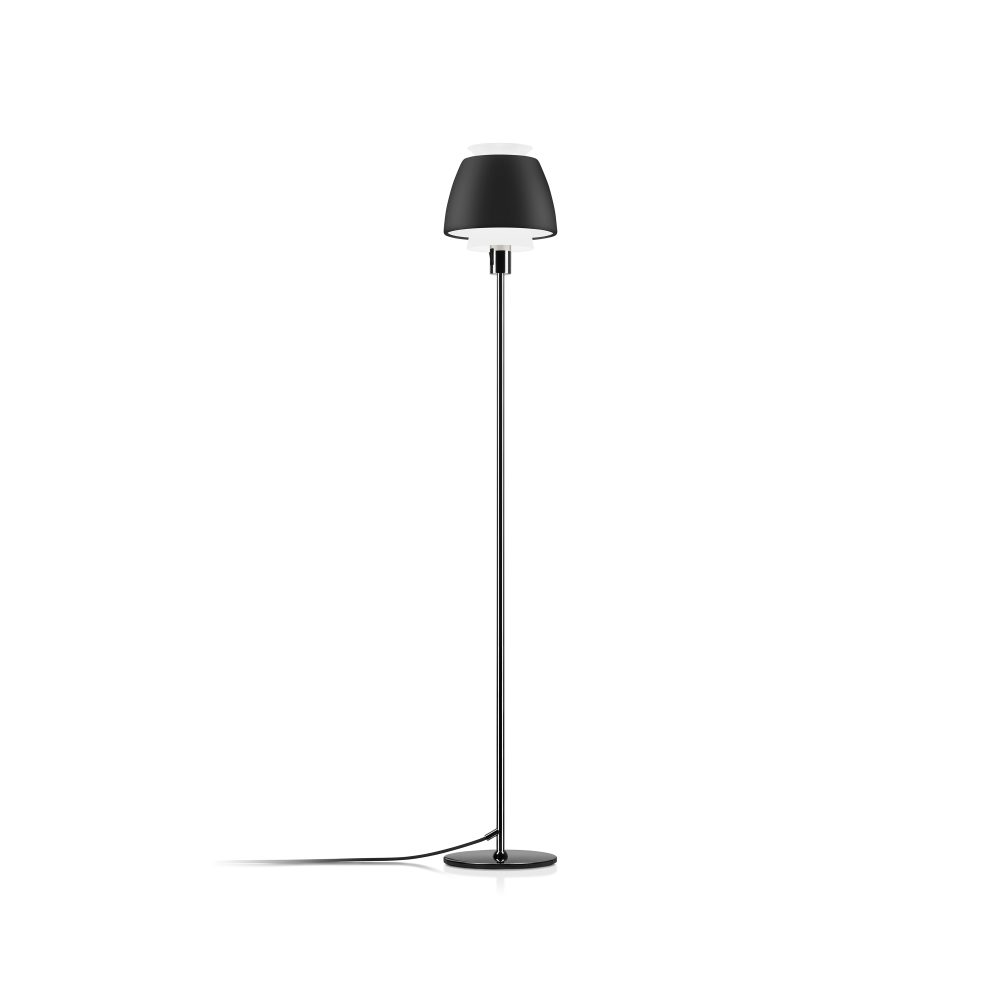 Buzz golvlampa, Svart, led, låg