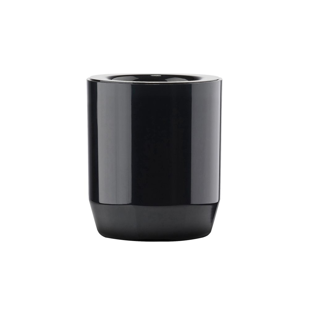 Zone Suii tandborstmugg 9 cm, Black